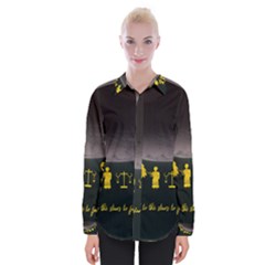 Look To The Stars Womens Long Sleeve Shirt