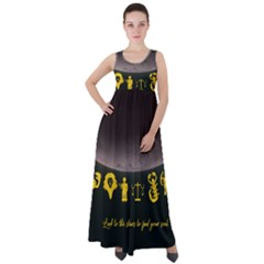 Look To The Stars Empire Waist Velour Maxi Dress by Alchemy2