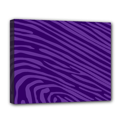 Pattern Texture Purple Deluxe Canvas 20  X 16  (stretched)