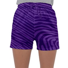 Pattern Texture Purple Sleepwear Shorts by Mariart