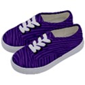 Pattern Texture Purple Kids  Classic Low Top Sneakers View2