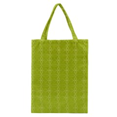 Background Texture Pattern Green Classic Tote Bag