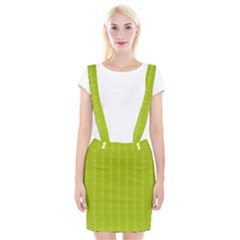 Background Texture Pattern Green Braces Suspender Skirt