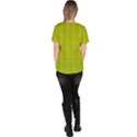 Background Texture Pattern Green Women s V-Neck Scrub Top View4