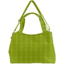 Background Texture Pattern Green Double Compartment Shoulder Bag View1