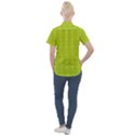 Background Texture Pattern Green Women s Short Sleeve Pocket Shirt View2