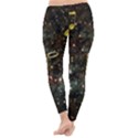 Music Clef Musical Note Background Classic Winter Leggings View4