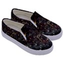 Music Clef Musical Note Background Kids  Canvas Slip Ons View3