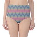 Pattern Background Texture Colorful Classic High-Waist Bikini Bottoms View1