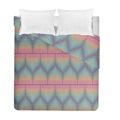 Pattern Background Texture Colorful Duvet Cover Double Side (full/ Double Size)