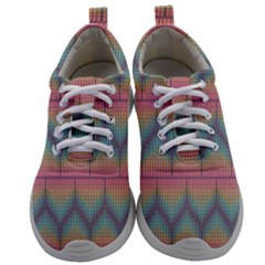 Pattern Background Texture Colorful Mens Athletic Shoes by HermanTelo