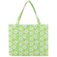 Zephyranthes Candida White Flowers Mini Tote Bag