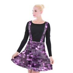 Background Wall Light Glow Suspender Skater Skirt