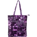 Background Wall Light Glow Double Zip Up Tote Bag View1