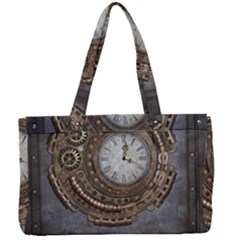 Elegant Steampunk Design Canvas Work Bag by FantasyWorld7