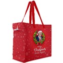 Make Christmas Great Again with Trump Face MAGA Canvas Travel Bag View3