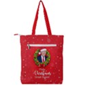 Make Christmas Great Again with Trump Face MAGA Double Zip Up Tote Bag View2