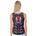 Skull With Many Friends Women s Basketball Tank Top View2