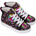 Skull With Many Friends Kids  Hi-Top Skate Sneakers View3