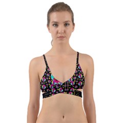 Skull With Many Friends Wrap Around Bikini Top