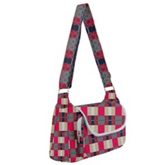 Background Texture Plaid Red Multipack Bag by HermanTelo