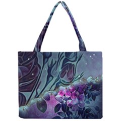 Decorative Floral Design Mini Tote Bag by FantasyWorld7