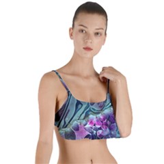 Decorative Floral Design Layered Top Bikini Top  by FantasyWorld7