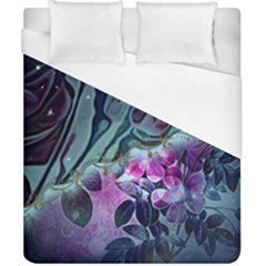 Decorative Floral Design Duvet Cover (california King Size) by FantasyWorld7