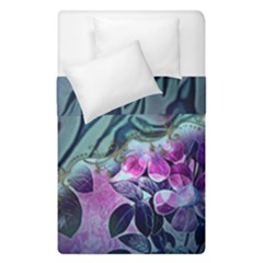 Decorative Floral Design Duvet Cover Double Side (single Size) by FantasyWorld7