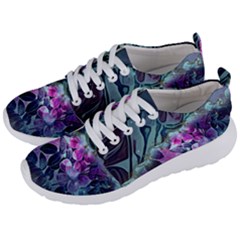 Decorative Floral Design Men s Lightweight Sports Shoes by FantasyWorld7