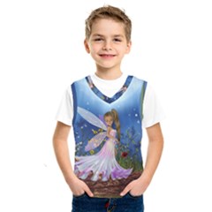 Little Fairy In The Night Kids  Sportswear by FantasyWorld7