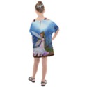 Little Fairy In The Night Kids  One Piece Chiffon Dress View2