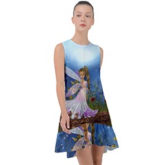 Little Fairy In The Night Frill Swing Dress by FantasyWorld7