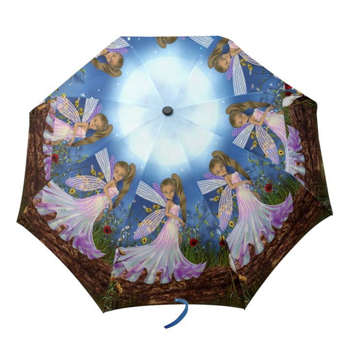 Little Fairy In The Night Folding Umbrellas