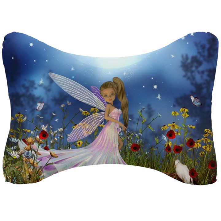 Little Fairy In The Night Seat Head Rest Cushion