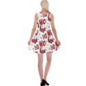 Christmas Watercolor hohoho red handdrawn holiday organic and naive pattern Reversible Velvet Sleeveless Dress View2