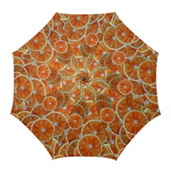 Oranges Background Texture Pattern Golf Umbrellas