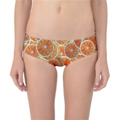 Oranges Background Texture Pattern Classic Bikini Bottoms