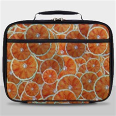 Oranges Background Texture Pattern Full Print Lunch Bag