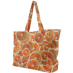 Oranges Background Texture Pattern Simple Shoulder Bag