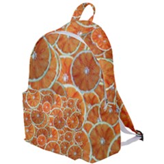 Oranges Background Texture Pattern The Plain Backpack