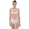 Bats Pattern Bandaged Up Bikini Set  View1