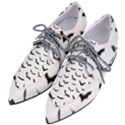 Bats Pattern Women s Pointed Oxford Shoes View2