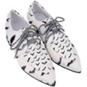 Bats Pattern Women s Pointed Oxford Shoes View3