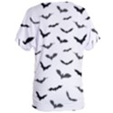 Bats Pattern Women s Oversized Tee View2