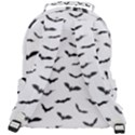 Bats Pattern Rounded Multi Pocket Backpack View3