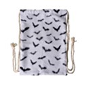 Bats Pattern Drawstring Bag (Small) View1