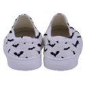 Bats Pattern Kids  Canvas Slip Ons View4