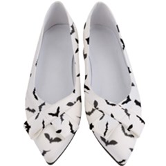 Bats Pattern Women s Bow Heels