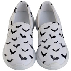 Bats Pattern Kids  Lightweight Slip Ons by Sobalvarro